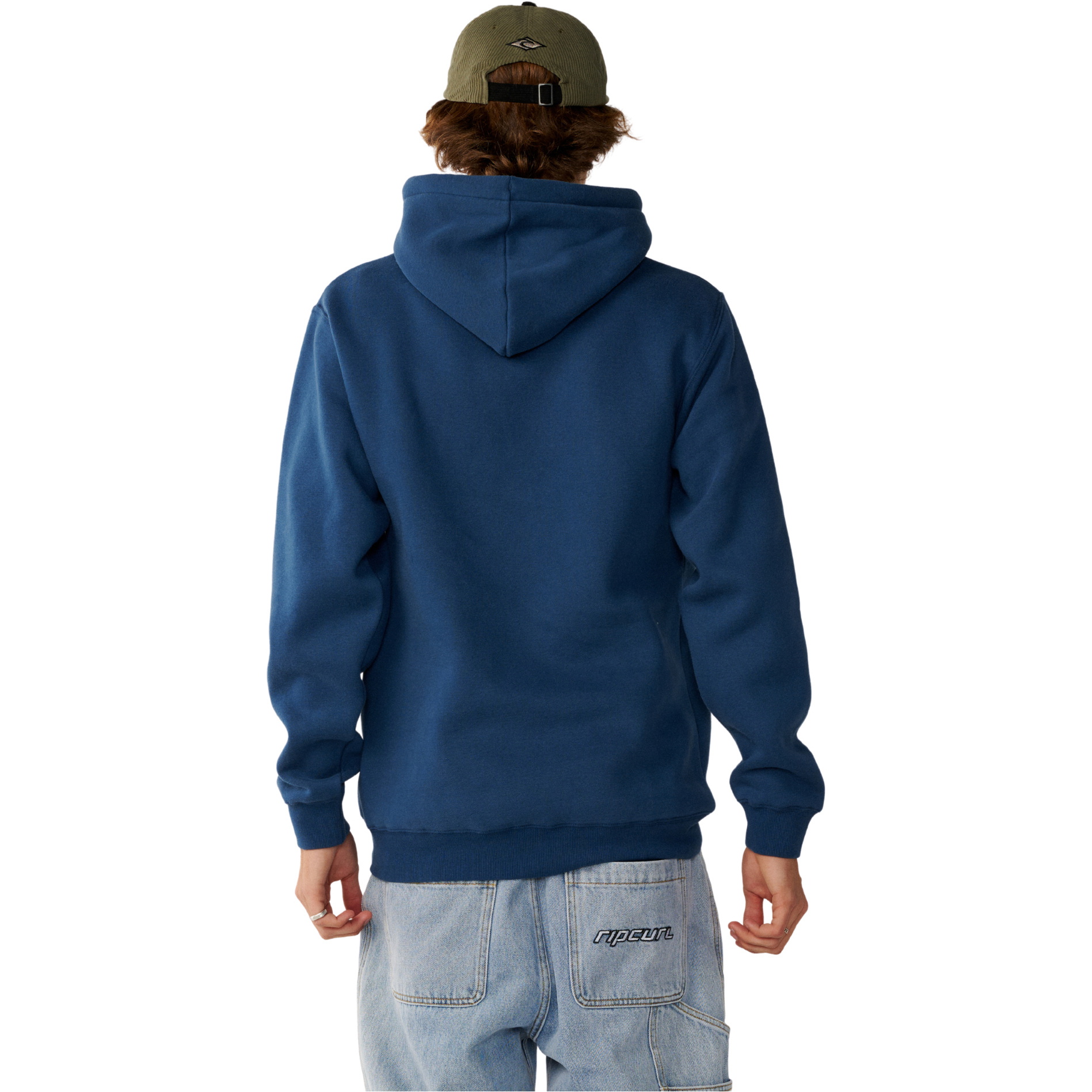 2026 Rip Curl Mens Staple Hoodie 0CKMFL - Light Navy